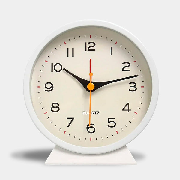 Modern Sveglia Bedside Alarm Clocks - Black, White, Blue, Orange, Pink