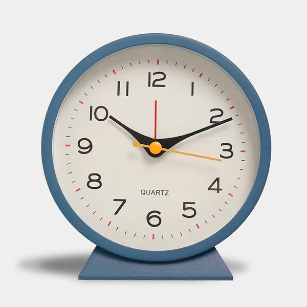 Modern Sveglia Bedside Alarm Clocks - Black, White, Blue, Orange, Pink
