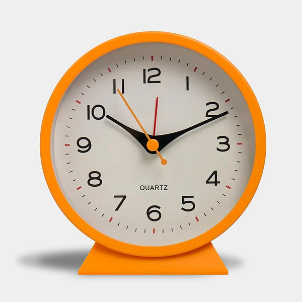 Modern Sveglia Bedside Alarm Clocks - Black, White, Blue, Orange, Pink
