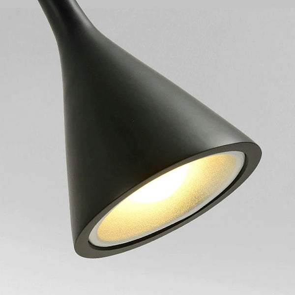 Contemporary bedside hanging pendant wall lights - Black, White, Grey