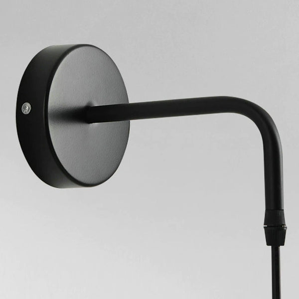 Contemporary bedside hanging pendant wall lights - Black, White, Grey