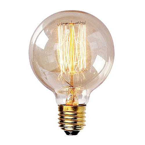 E27 Edison Filament & Spiral Bulbs - G80, G95, T45, ST64, T10