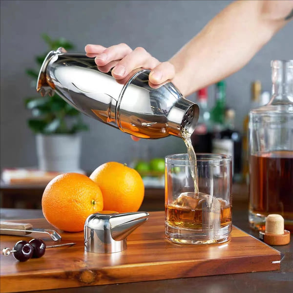 500ml Stainless Steel Penguin Cocktail Shaker 