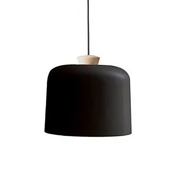 Greige Metal Pendant Lights - Small & Large - Orange, Grey, White, Black