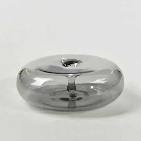Colour Glass Incense Holders - Orange, Blue, Grey & Clear
