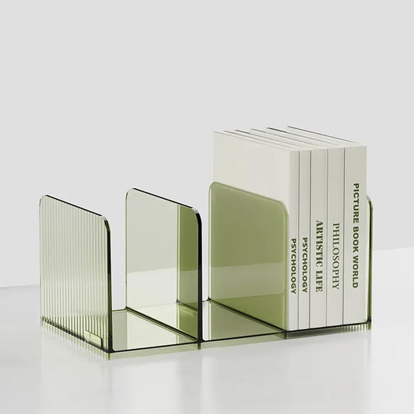 Desktop perspex book stands