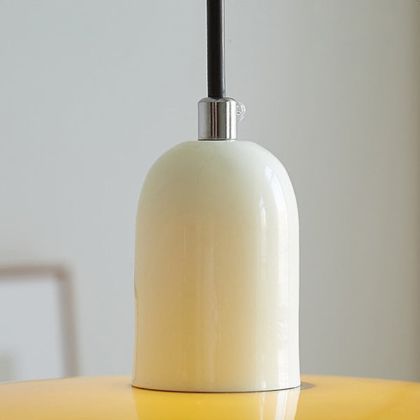 Mid Century Modern Contrast Colour Glass Pendant Lights - 12 Colours