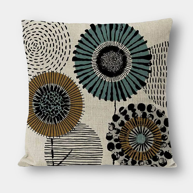 Modern Retro Flower Cushion - 35cm, 45cm & 50cm
