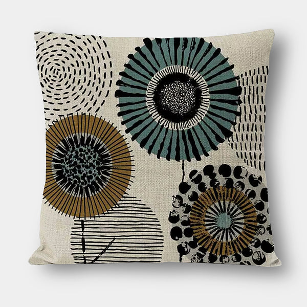 Modern Retro Flower Cushion - 35cm, 45cm & 50cm