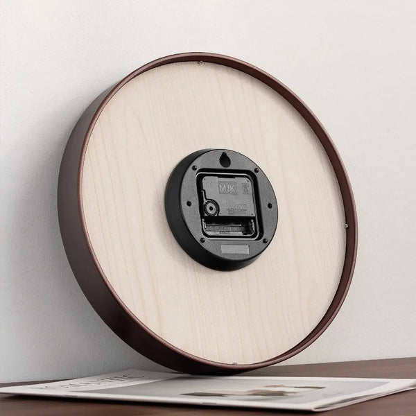 Mid Century Modern Wooden Even Wall Clock - 25cm & 30cm