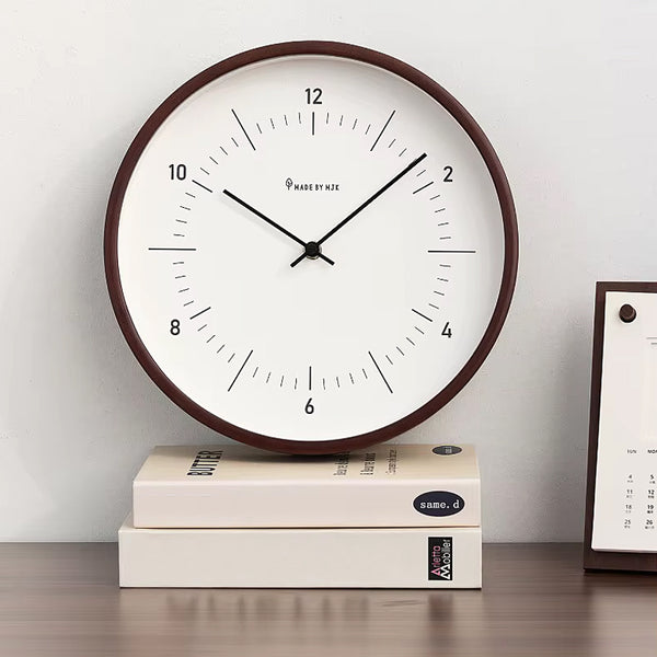 Mid Century Modern Wooden Even Wall Clock - 25cm & 30cm