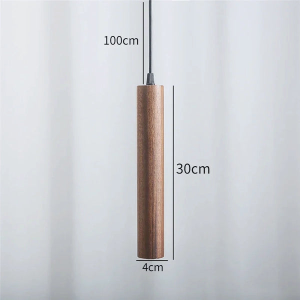 Wooden suspension pendant lights