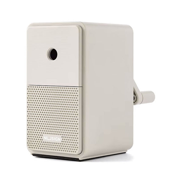 Modern Retro Desktop Pencil Sharpener - Brown, Black