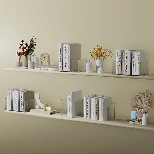 Modern Desktop Perspex Book Stands - Green, Orange, Grey & Clear