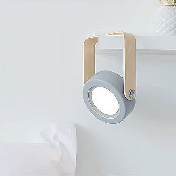 Modern Portable USB Lamp - Grey & White