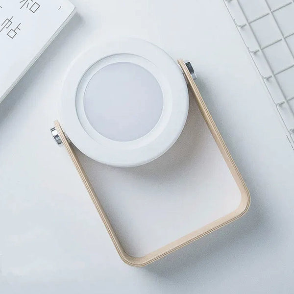 Modern Portable USB Lamp - Grey & White