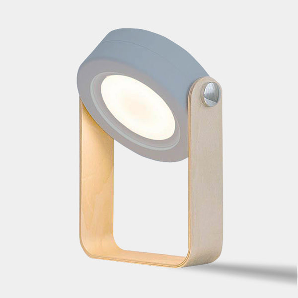 Modern Portable USB Lamp - Grey & White