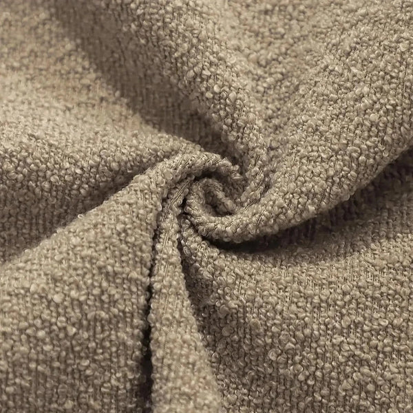 Modern Textured Boucle Cushions 45cm Black Grey White Brown Beige Blue Pink