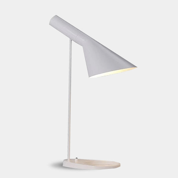 Modern jacobsen home office desk table lamp - Black, White