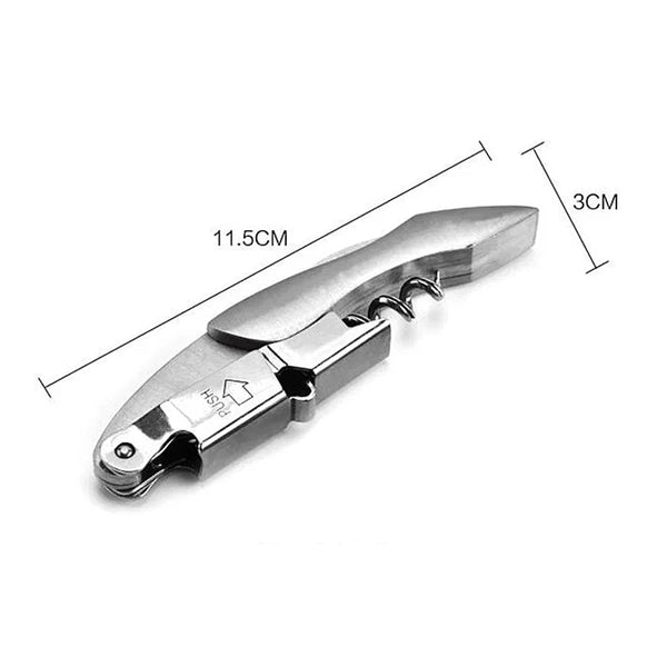 Waiters Professional Stainless Steel & Wood Corkscrews