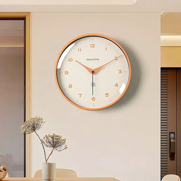 Modern Colour Palette Wall Clocks - Blue, Pink, Orange, Black White - 25cm & 30cm