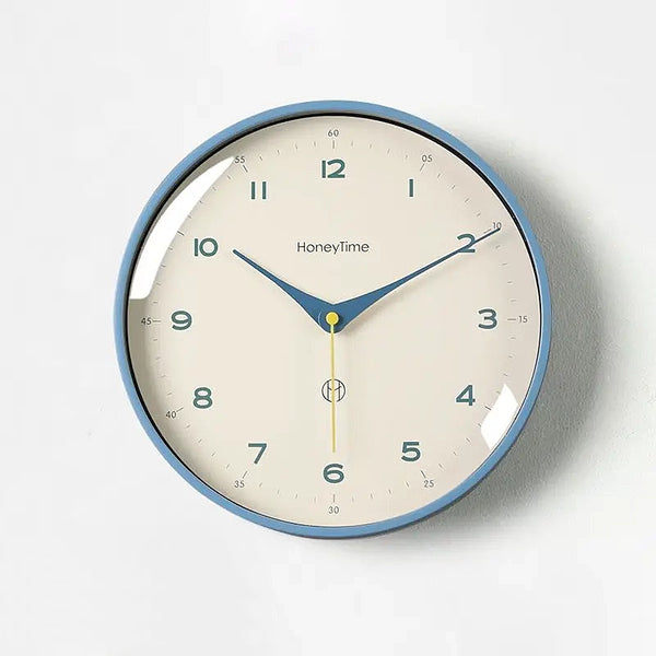 Modern Colour Palette Wall Clocks - Blue, Pink, Orange, Black White - 25cm & 30cm