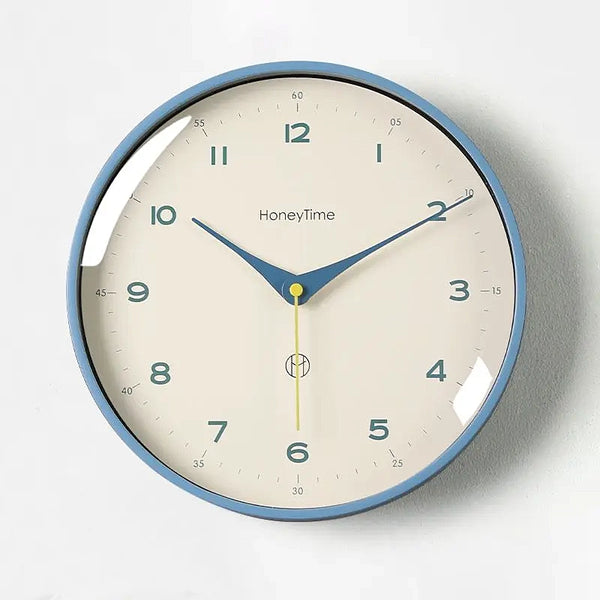 Modern Colour Palette Wall Clocks - Blue, Pink, Orange, Black White - 25cm & 30cm