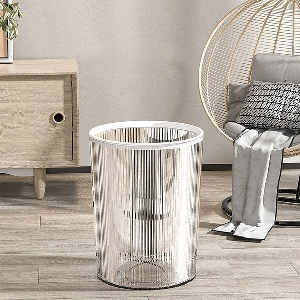 Acrylic waste bins