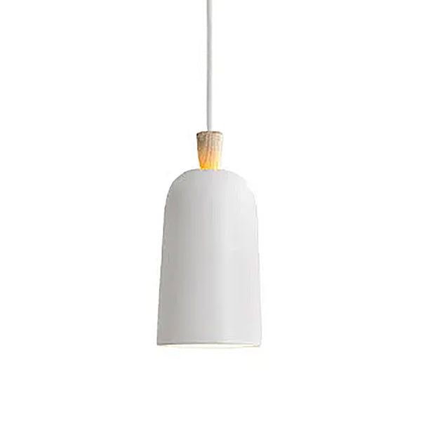 Greige Metal Pendant Lights - Small & Large - Orange, Grey, White, Black