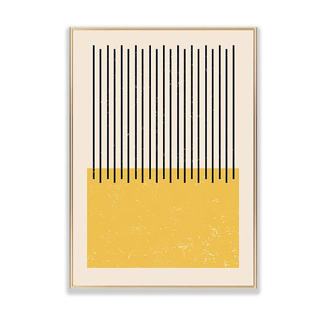Colourful Mid Century Modern Abstract Geometric Art Prints