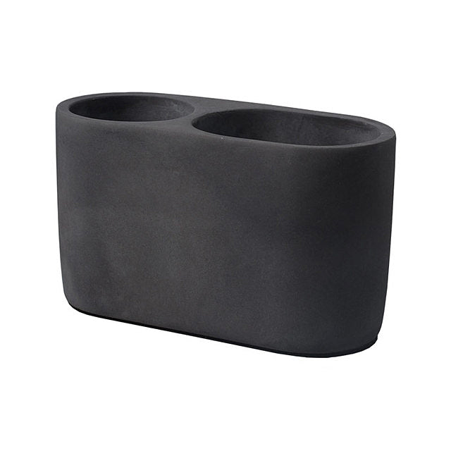 Contemporary Stylish Concrete Desk Top Pen Holder - Pink, Grey, White