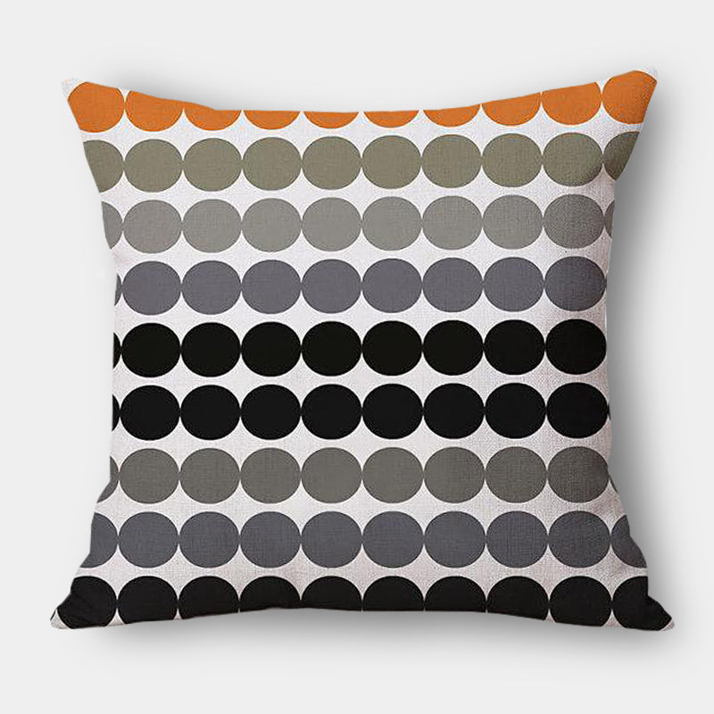 Colour small spot cushions