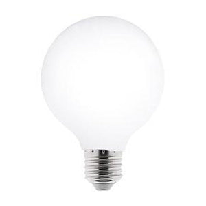 E27 LED milky globe bulbs - G80 G95 G125 - Warm & Cool White