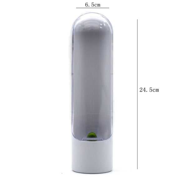 Fridge fresh herb saver keeper pod - with water resevoir