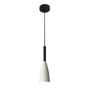 Modern nordic pendant chandelier lights - Black, White, Grey - Metal & Wood