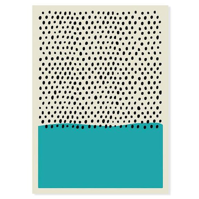 Modern Mid Century Style Retro Graphic Colour Pop Art Prints