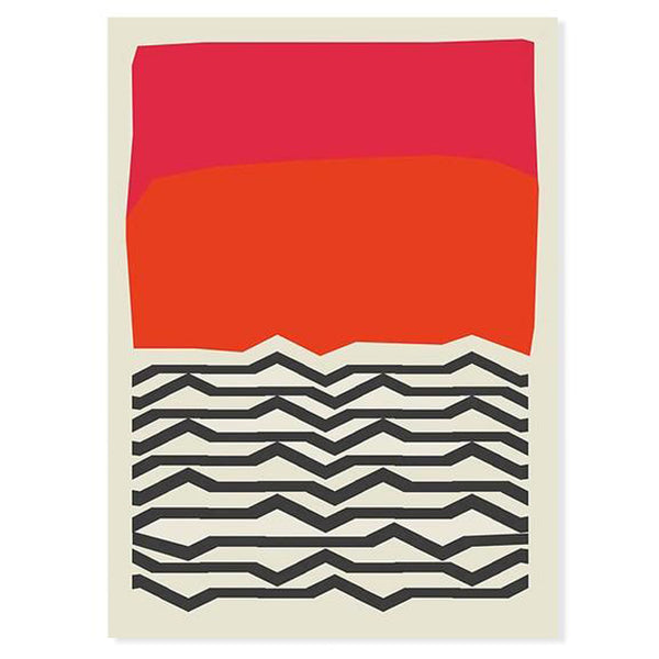 Modern Mid Century Style Retro Graphic Colour Pop Art Prints