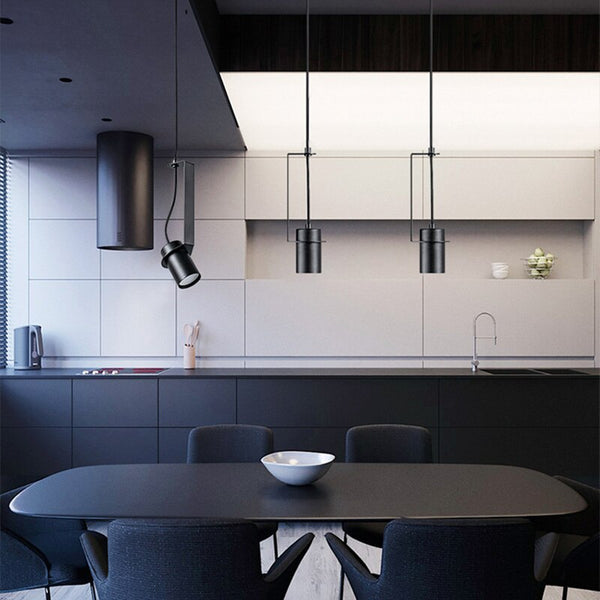 Modern & Minimalist Miami Spot Pendant Lights - Black, White, Grey