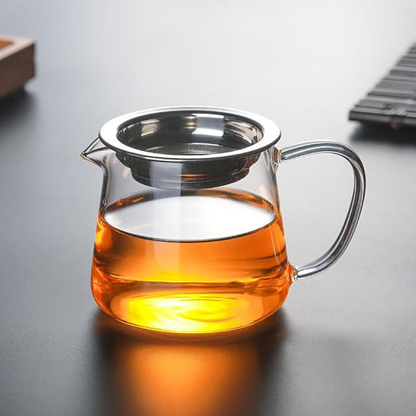 Contemporary Single Cup Glass Teapots - 300ml, 450ml, 550ml