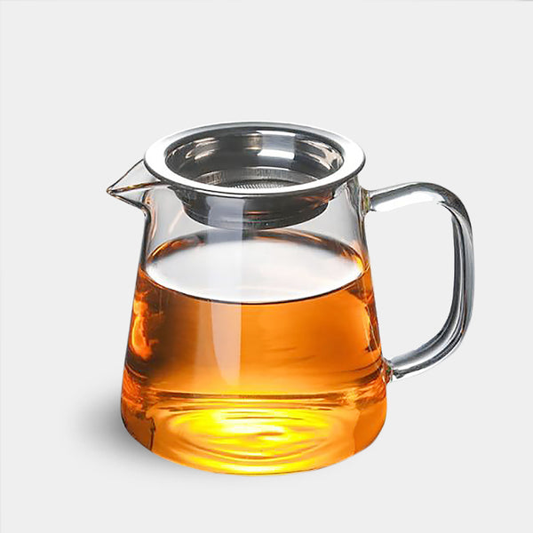 Contemporary Single Cup Glass Teapots - 300ml, 450ml, 550ml