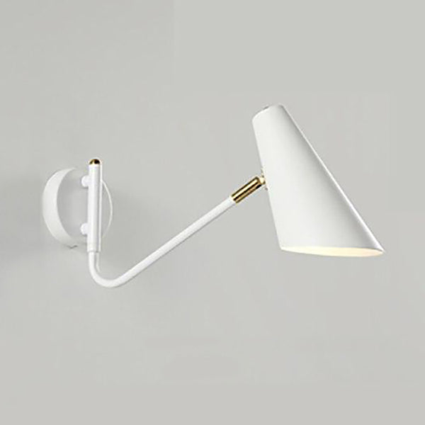 Modern bedroom living room hoxton wall lights - Black, White, Gold