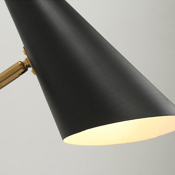 Modern bedroom living room hoxton wall lights - Black, White, Gold