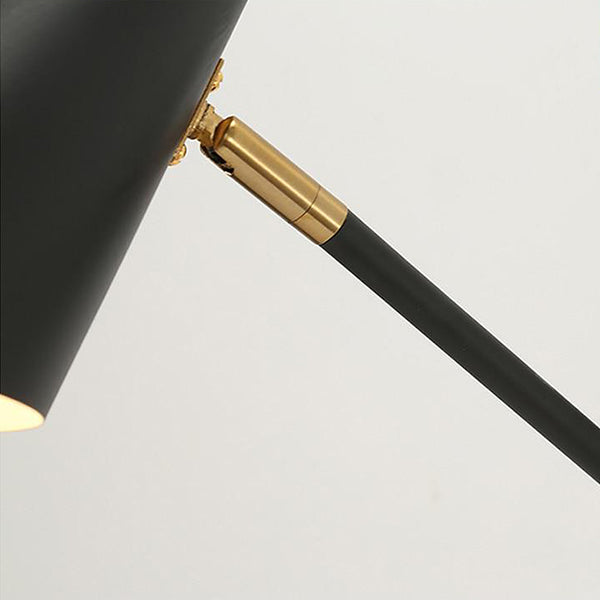 Modern bedroom living room hoxton wall lights - Black, White, Gold