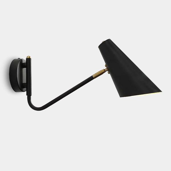 Modern bedroom living room hoxton wall lights - Black, White, Gold