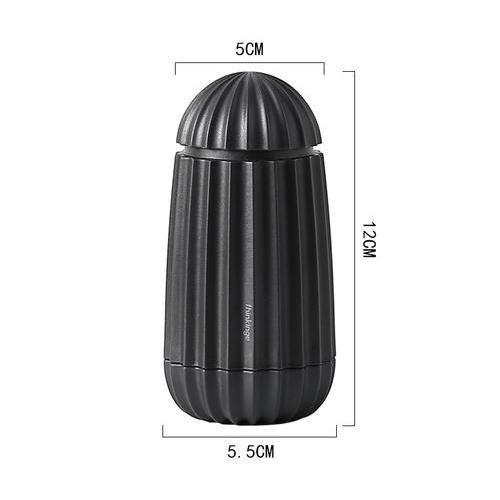 Modern plastic cactus toothpick storage holder & dispenser - Black, White, Green