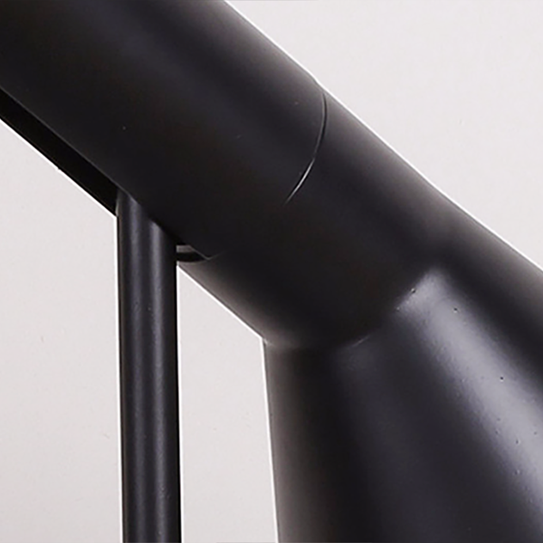 Modern jacobsen home office desk table lamp - Black, White