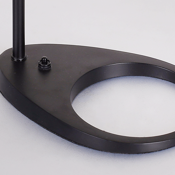 Modern jacobsen home office desk table lamp - Black, White