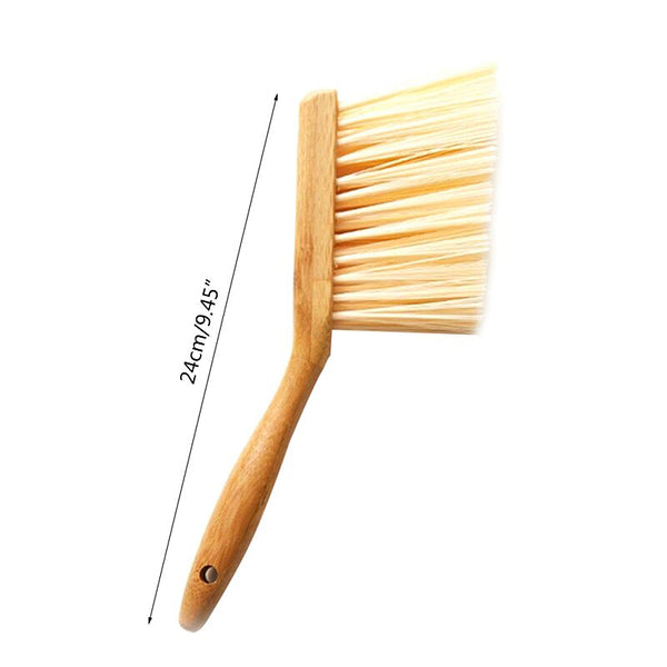 Modern stylish small space saving plastic dustpan and brush set