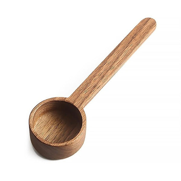 Modern stylish natural wooden walnut coffee scoop spoon - 8g, 10g