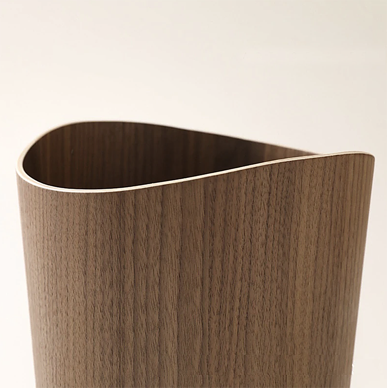 Mid Century Modern Wooden Veneer Waste Bins - Ash & Walnut – Make Space ...